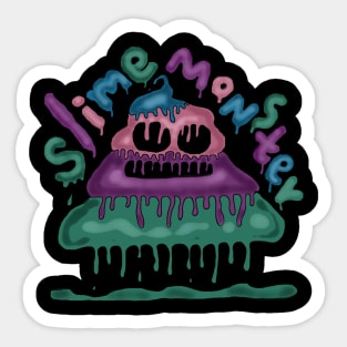 slime monster Sticker